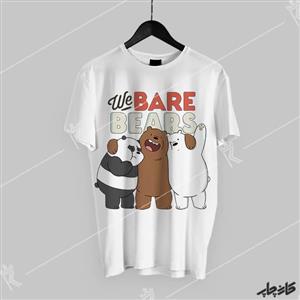 تیشرت سه خرس ساده‌ لوح We Bare Bears