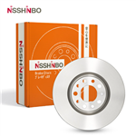 دیسک چرخ جلو تویوتا هایلوکس شاسی بلند مدل(2006/2015) NISSHINBO مدل ژاپنی وارداتی اصل