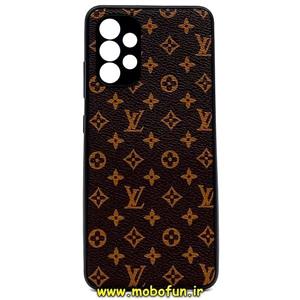 قاب گوشی Galaxy A32 4G سامسونگ طرح ژله ای چرمی لاکچری لویی ویتون LV محافظ لنز دار کد 72