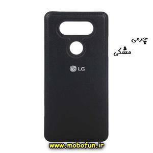 قاب گوشی LG V20 ال جی طرح چرمی ساده مشکی کد 2