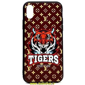 قاب گوشی Iphone X - Iphone Xs آیفون فانتزی برجسته طرح لویی ویتون LV TIGERS کد 103