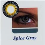 لنز رنگی نیو ویژن رنگ خاکستری مدل Spice Gray New Vision