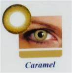 لنز رنگی نیو ویژن رنگ عسلی مدل Caramel New Vision