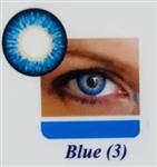 لنز رنگی نیو ویژن رنگ آبی مدل Blue3 New Vision