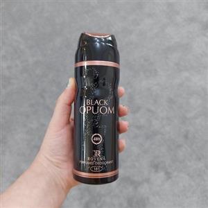 اسپری زنانه بلک اپیوم روینا Rovena Black Opuom Spray 200ml