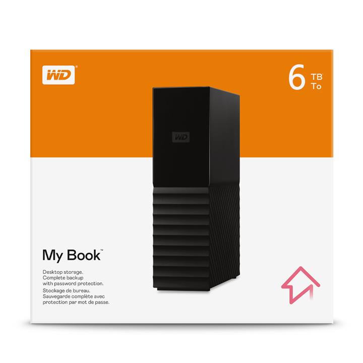 Western Digital My Book  Desktop External Hard Drive 6TB