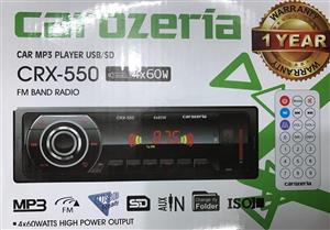 پخش کننده خودرو کارازریا مدل CRX-550