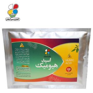 اسید هیومیک پودری 100 گرمی گلباران