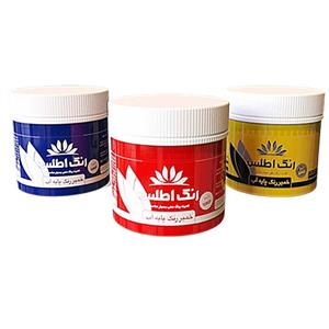 خمیر رنگ پایه آب آبی اطلس