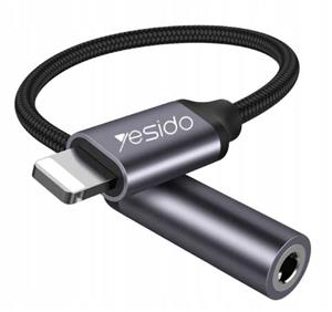 مبدل لایتنینگ به جک 3.5 میلی متری یسیدو مدل YAU21