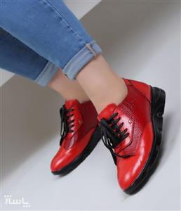 نیم بوت زنانه چرم طبیعی