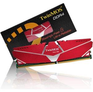 رم تک کاناله توینموس حافظه 16 گیگابایت با فرکانس 3200 مگاهرتز TwinMOS PC4-25600 16GB DDR4 3200MHz CL22 U-DIMM Desktop Ram