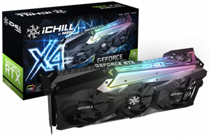 کارت گرافیک  اینو تری دی مدل GEFORCE RTX 3090 ICHILL X4 حافظه 24 گیگابایت INNO3D GEFORCE RTX 3090 ICHILL X4 24GB Graphics Card