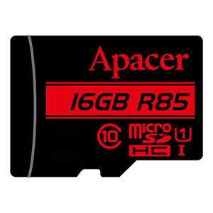 کارت حافظه microSDHC اپیسر مدل AP16G کلاس 10 استاندارد UHS I U1 سرعت 85MBps ظرفیت 16 گیگابایت Apacer Class 16GB 