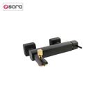 Shouder Unique Bath Mixer Faucets Black