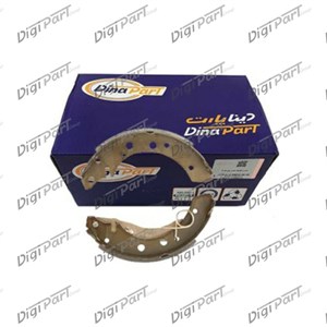 لنت ترمز سواری کفشکی عقب پژو GLX 405 با کفشک جهان لنت مدل 30091