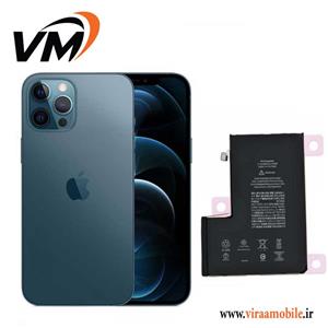 باتری ایفون IPHONE 12 PRO MAX اورجینال BATTERY 3687 MAH ORG 