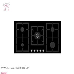 اجاق گاز شیشه ای میکس مدل SQ 90-5G BLACK