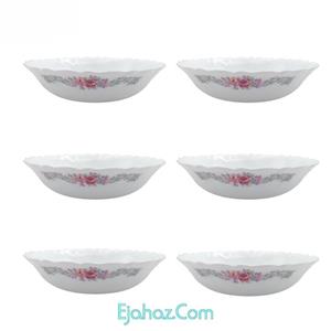 کاسه سوپ خوری پارس اپال فله کد 180P بسته 6 عددی