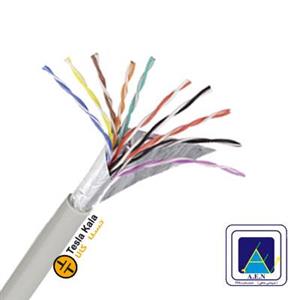 کابل مخابراتی ده زوج 0.6 برند البرز الکتریک نور ( صد متر )