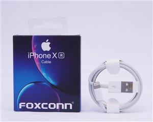 کابل شارژ آیفون iPhone XR پکدار foxconn 