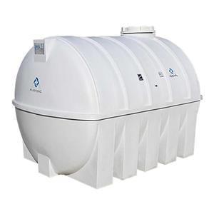 مخزن آب افقی تک لایه پلی اتیلن 5000 لیتری پلاستونیک مدل 7183