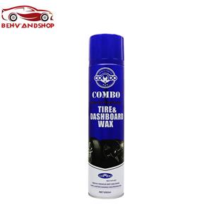 اسپری لاستیک و داشبورد خودرو کمبو حجم 650 میلی لیتر
