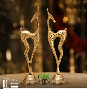 غزال سایز کوچک  زرین برنز