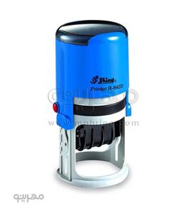 مهر ژلاتینی تاریخ دار قطر 40 Shiny R-542D