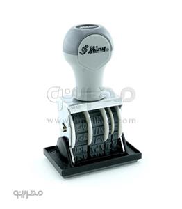 مهر ژلاتینی تاریخ دار دستی Shiny S-67