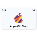 گیفت کارت اپل ۱۵ دلاری امریکا