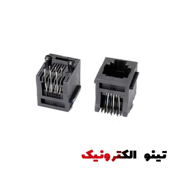 قیمت و خرید کانکتور شبکه RJ45 پلاستیکی صاف