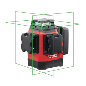 تراز لیزری 3 خطی 360 درجه لوله کشی شارژی هیلتی لیختن اشتاین HILTI MULTILINIENLASER PM 30-MG 