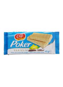 ویفر لاگو پوکر وانیلی Lago Poker 45گرم