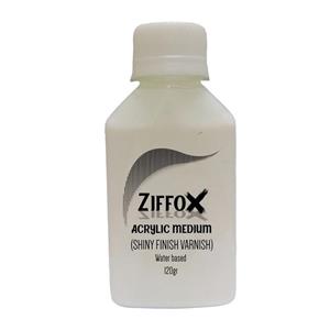 وارنیش اکریلیک زیفوکس مدل shiny finish حجم 120 میلی لیتر