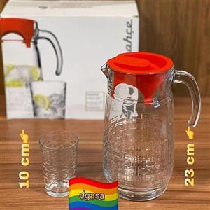 پارچ و لیوان بلور پاشاباغچه مدل هابیتات