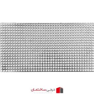 کاشی بین کابینتی دارسی سفید نقره ای ۶۰×۳۰