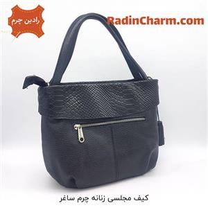 کیف مجلسی زنانه چرم ساغر