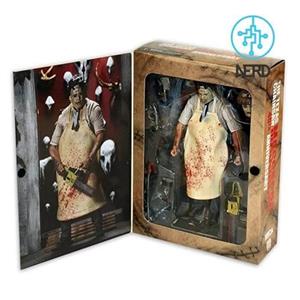 NECA اکشن فیگور صورت چرمی قتل عام اره برقی تگزاس