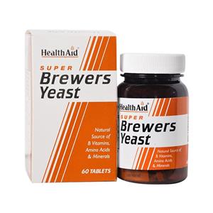 قرص مخمر آبجو هلث اید 60 عدد Health Aid Brewers Yeast