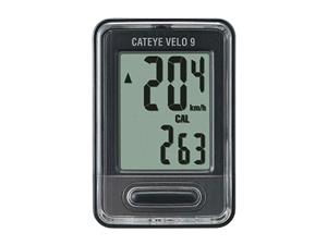 کامپیوتر دوچرخه cateye مدل VELO 9 مشکی کد-CB2219