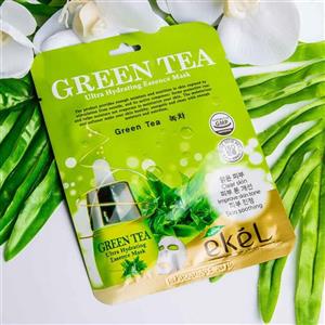 ماسک ورقه ای چای سبز اکل ekel Ekel hydrating essence mask green tea