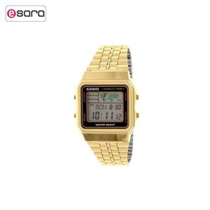 ساعت مچی دیجیتال مردانه کاسیو مدل A500WGA-1DF Casio Digital Watch For Men 