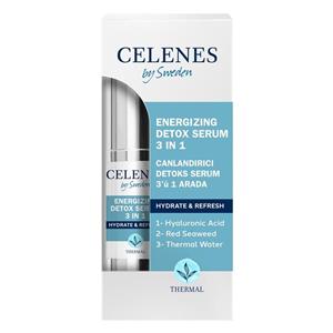 سرم انرژی زا سیلینس  celenes  سه در یک مدل detox serum ۳۰ میل