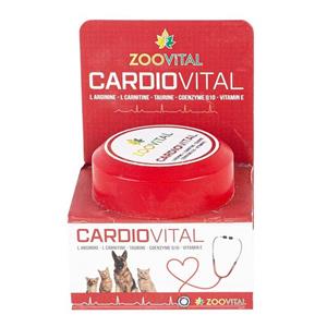 قرص مکمل قلب و عروق سگ و گربه زوویتال مدل CardioVital تعداد ۶۰ عدد