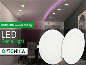 پنل سرامیکی توکار ۳ وات گرد SMD اپتونیکا