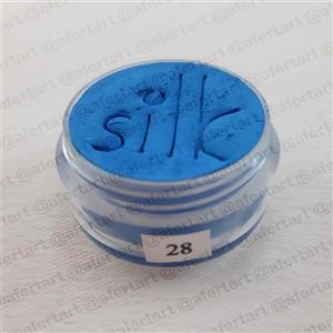 رنگ گریم آبی A شماره 28 سیلک