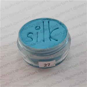 رنگ گریم آبی کمرنگ شماره 27 سیلک