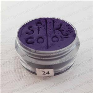 رنگ گریم بنفش بادمجونی شماره 24 سیلک