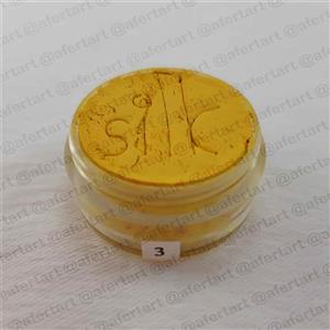 رنگ گریم زرد لیمویی شماره 3 سیلک